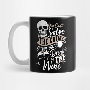 True Crime & Drinking Wine Mug